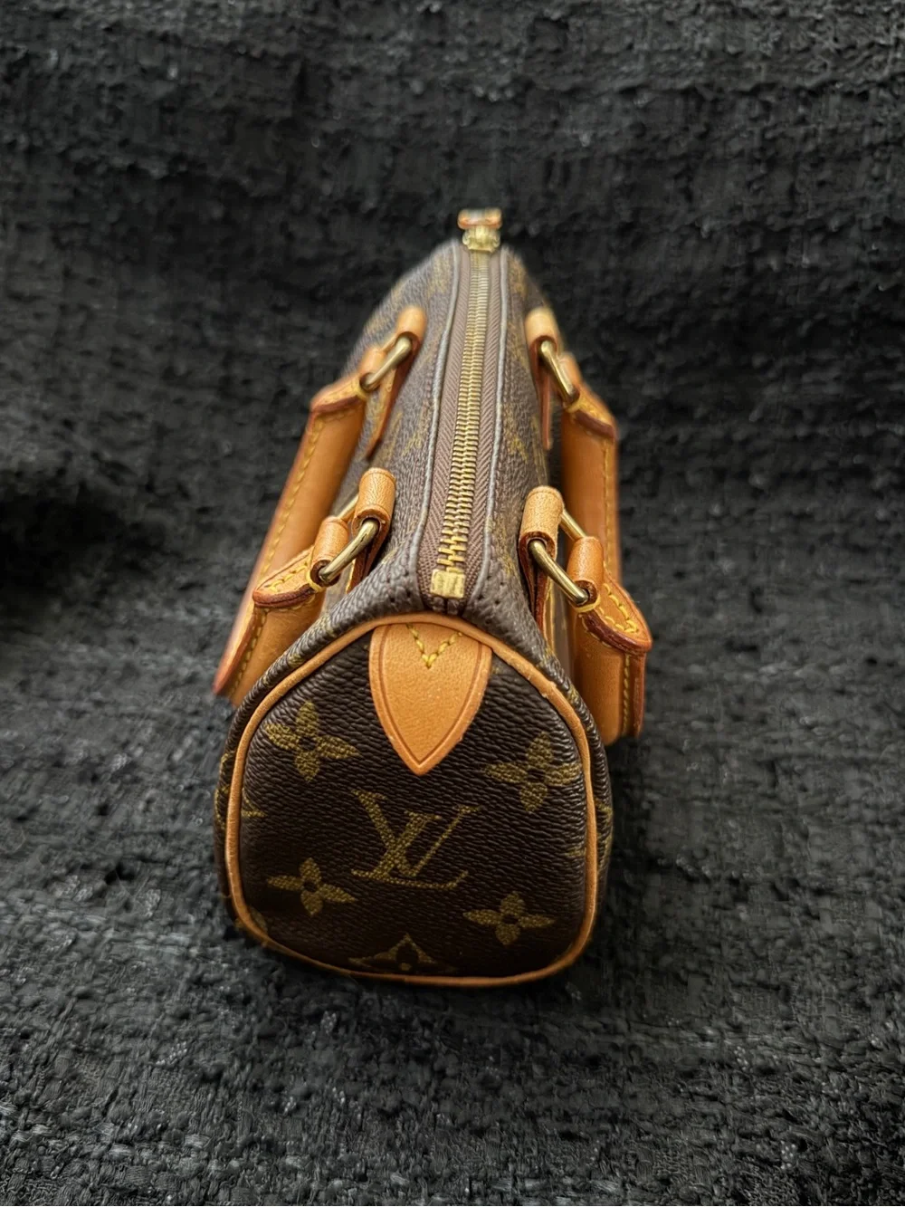 Auth Louis Vuitton Mini HL Speedy Monogram Canvas - Vintage